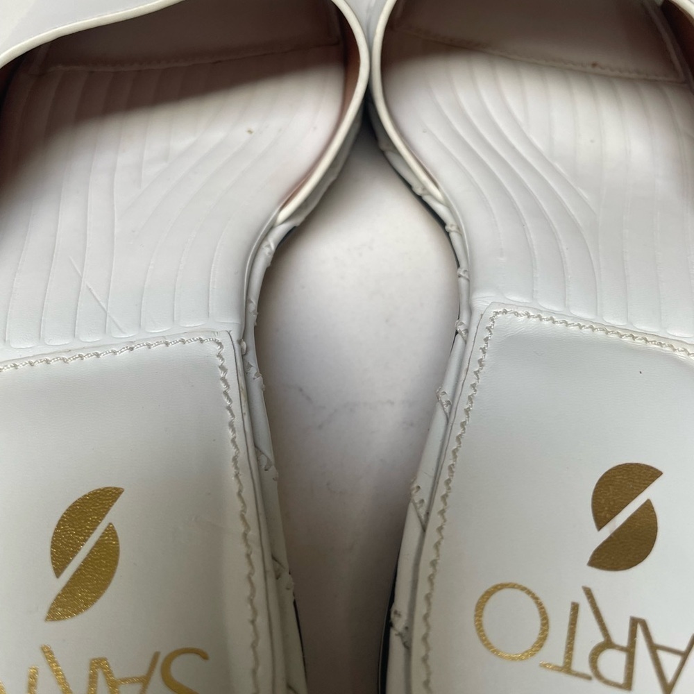 Franco Sarto White Sandals - Picture 10 of 10